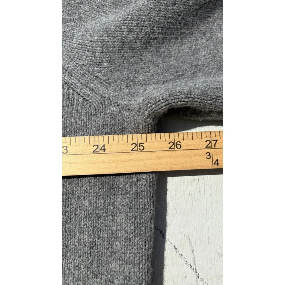 Men's Banana Republic Sweater Gray Solid 2XL Toggle Professor Fisherman Cardigan